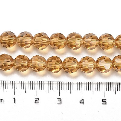 Transparent Glass Beads EGLA-A035-T8mm-B17-1
