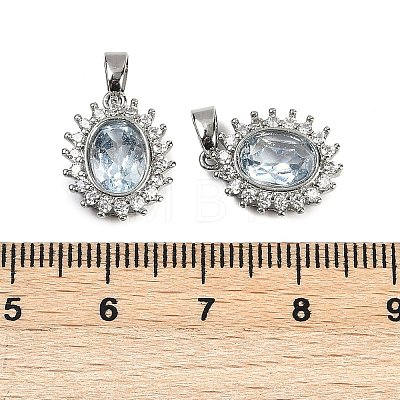 Natural Topaz Pendants G-C172-07P-02-1