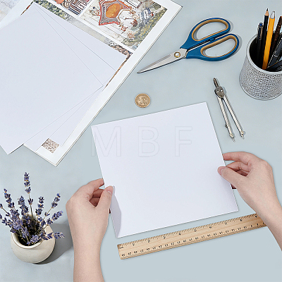 4 Sheets ABS Plastic Mould Plates DIY-OC0015-88A-1