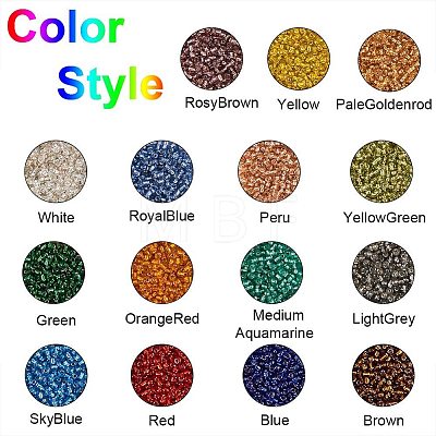 Glass Seed Beads SEED-PH0012-11-3mm-1