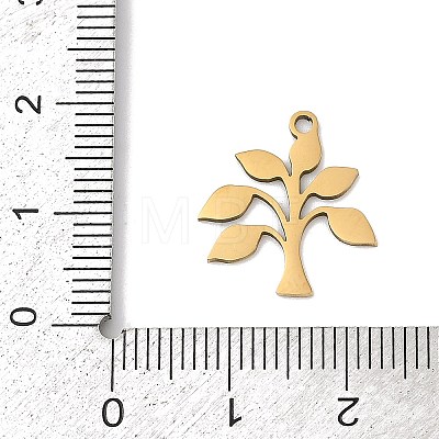 201 Stainless Steel Pendants STAS-F316-15G-1