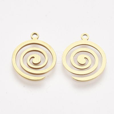 201 Stainless Steel Pendants LS-X-STAS-T044-83G-1