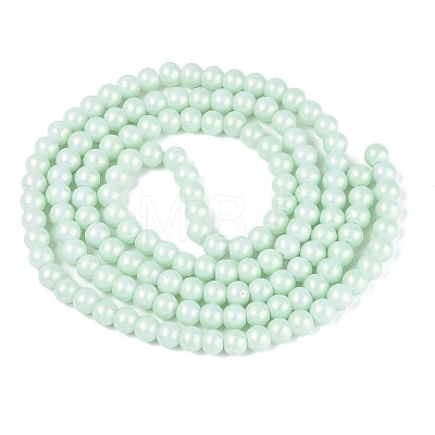 Baking Paint Glass Pearl Beads Strands LS-DGLA-ZX001-05B-05-1