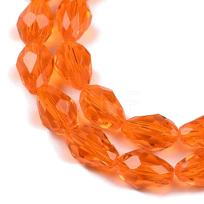 Transparent Glass Beads Strands EGLA-N013-T6mm-D09-1