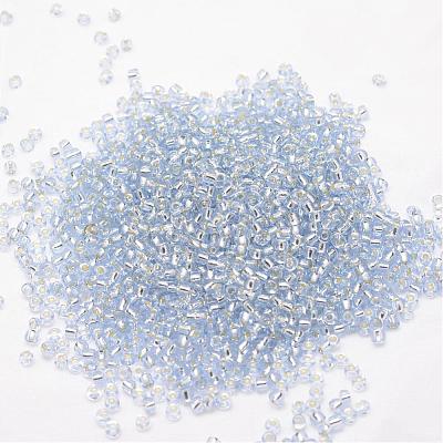 8/0 Transparent Glass Round Seed Beads SEED-J010-F8-32-1