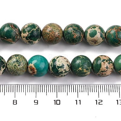 Dyed Natural Regalite/Imperial Jasper/Sea Sediment Jasper Beads Strands G-B124-C03-04-1