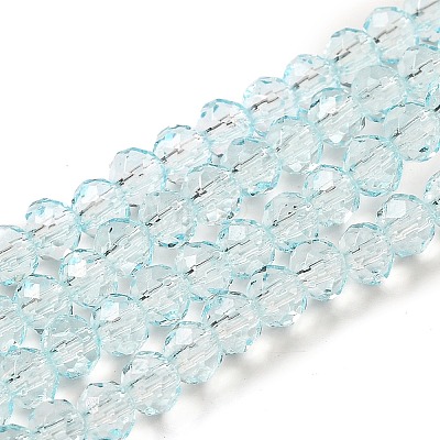 Transparent Baking Paint Glass Beads X1-DGLA-A034-T4mm-D06-1