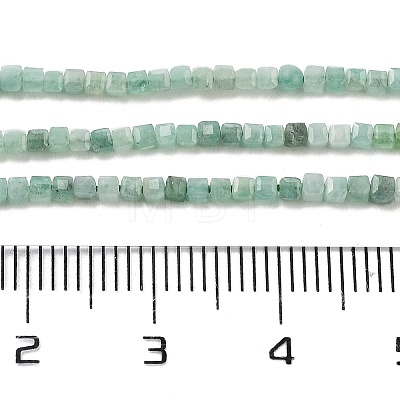 Natural Emerald Quartz Beads Strands G-H042-B32-01-1