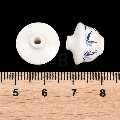 Handmade Printed Porcelain Beads LS-PORC-T136-03B-01-1