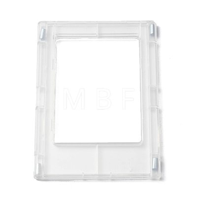 Mini ABS Plastic Magnetic Photo Frame AJEW-R097-01-1