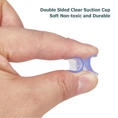Plastic Double-Sided Suction Cups KY-WH0046-16B-1