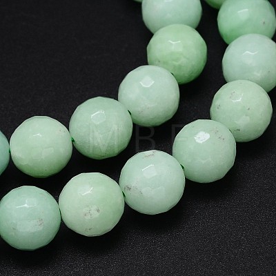 Glass Imitation Myanmar Jade Beads Strands G-O094-12-10mm-1-1