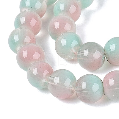 Acrylic Imitation Cat Eye Beads Strands OACR-Q197-01C-11-1