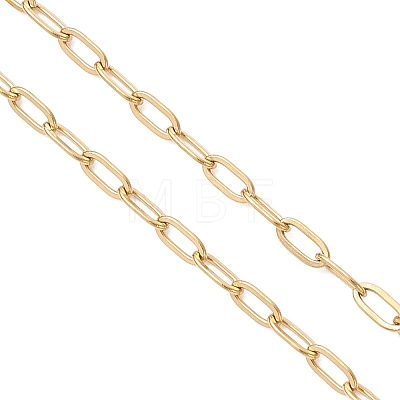 2.5MM 304 Stainless Steel Paperclip Chain Slider Necklace Making AJEW-JB01409-1