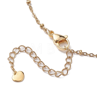 Round Natural Freshwater Pearl Copper Wire Wrapped Pendant Necklaces NJEW-JN04947-02-1