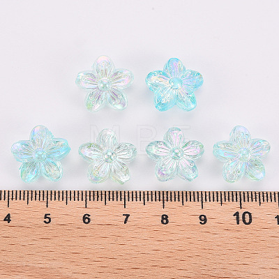 Transparent Acrylic Beads LS-TACR-S154-45C-754-1