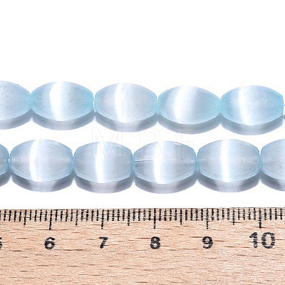 Dyed Natural Selenite Beads Strands G-T138-233D-1