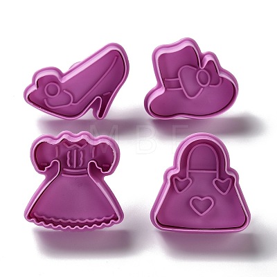 Goddess Themed PET Plastic Cookie Cutters DIY-K056-06-1