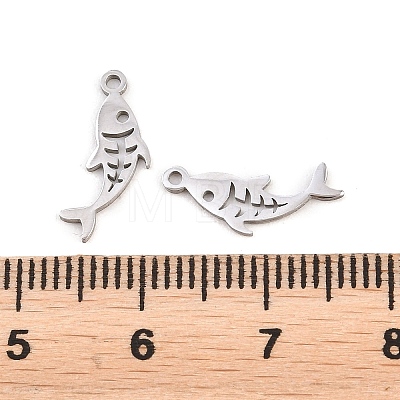 304 Stainless Steel Charms STAS-E521-07P-07-1