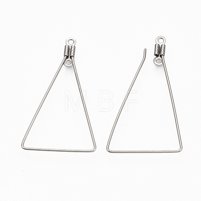 304 Stainless Steel Wire Pendants X1-STAS-T051-001-1