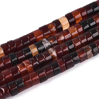 Dyed Natural Agate Beads Strands G-T144-55A-01-1