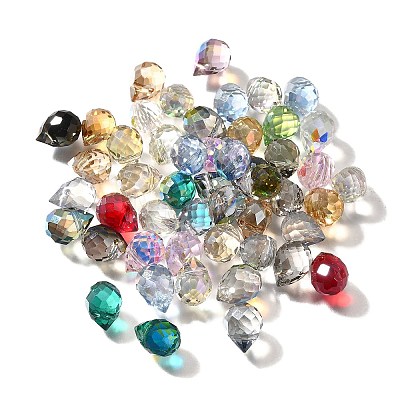 Transparent Glass Charms GLAA-P070-A-1