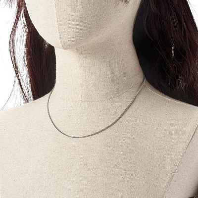 316 Surgical Stainless Steel Venetian Chain Necklaces NJEW-JN03638-1