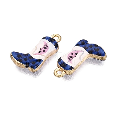 Printed Alloy Pendants PALLOY-SZC0008-09B-1