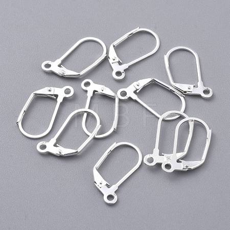 304 Stainless Steel Leverback Earring Findings STAS-K210-28S-1