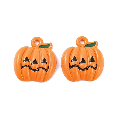 Halloween Theme Rack Plating Alloy Pendants FIND-M020-01D-EB-1