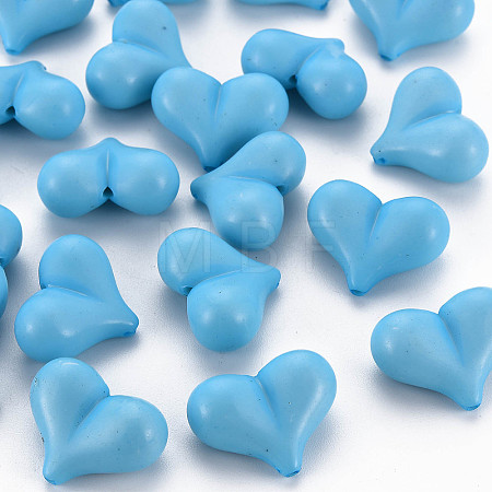 Opaque Acrylic Beads X-MACR-S373-70-A04-1