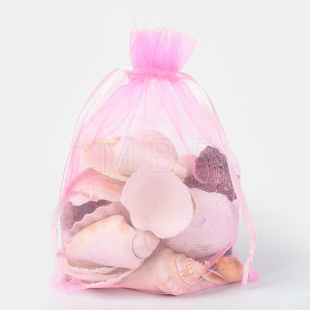 Organza Gift Bags with Drawstring OP-R016-13x18cm-02-1