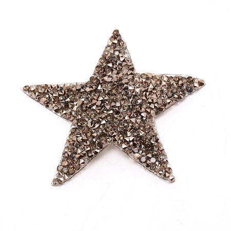 Star Glitter Hotfix Rhinestone DIY-WH0301-92C-04-1