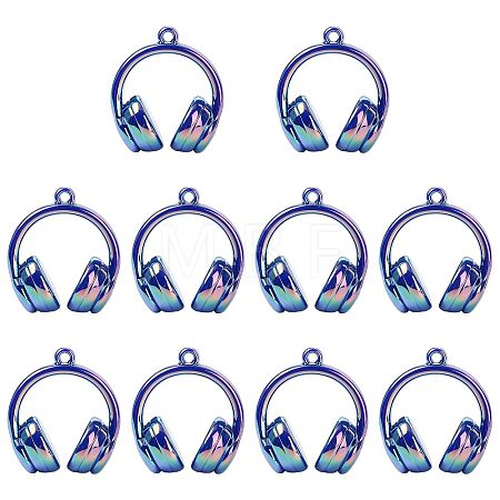 UV Plating Opaque Acrylic Pendants SACR-FZC0001-001F-1
