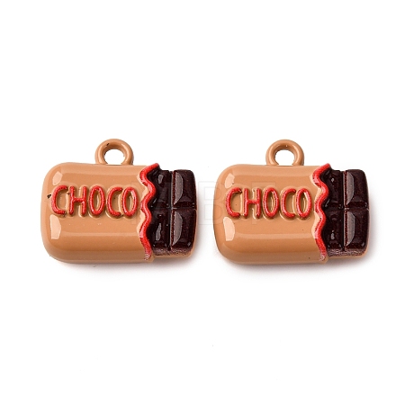 Baking Paint Alloy Pendants FIND-G097-05A-1