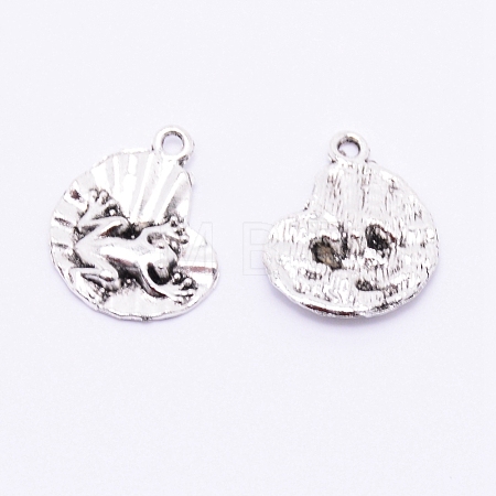 Tibetan Style Alloy Pendants TIBEP-TAC0002-01AS-RS-1