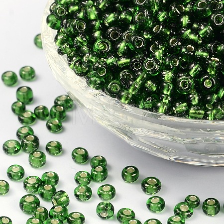 (Repacking Service Available) 6/0 Glass Seed Beads SEED-C014-4mm-27B-1