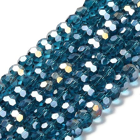 Transparent Glass Beads EGLA-A035-T6mm-B12-1