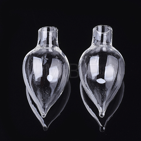 Handmade One Hole Blown Glass Bottles BLOW-T001-26-1