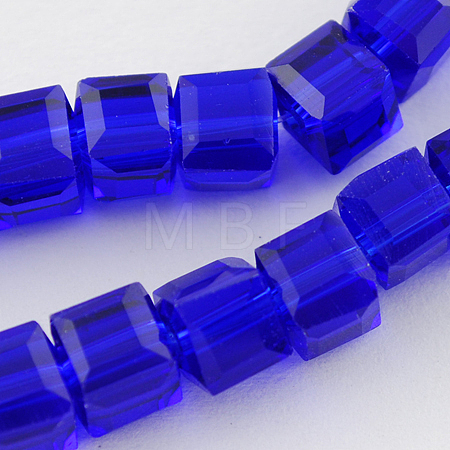 Glass Bead Strands GLAA-R041-6x6mm-22-1