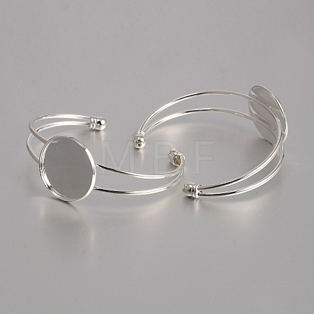 Brass Cuff Bangle Making X-KK-J184-49S-1