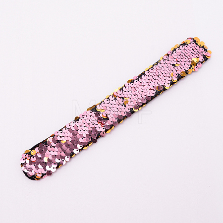 Mermaid Slap Bracelets BJEW-TAC0004-03K-1