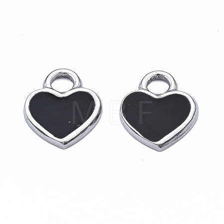 201 Stainless Steel Charms STAS-S080-045P-01-NR-1