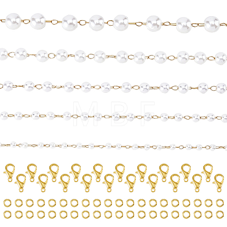 DIY Chain Necklace/Bracelets Kits DIY-HS0002-43G-1