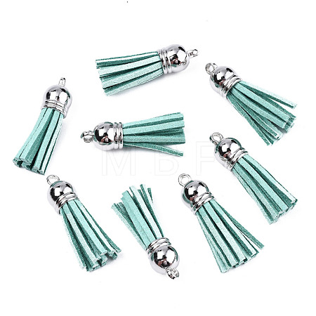 Faux Suede Tassel Pendant Decorations FIND-T002-A27-1