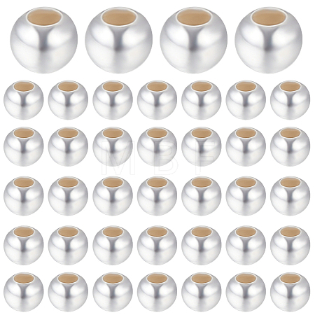 Round 925 Sterling Silver Beads STER-BBC0005-39C-1