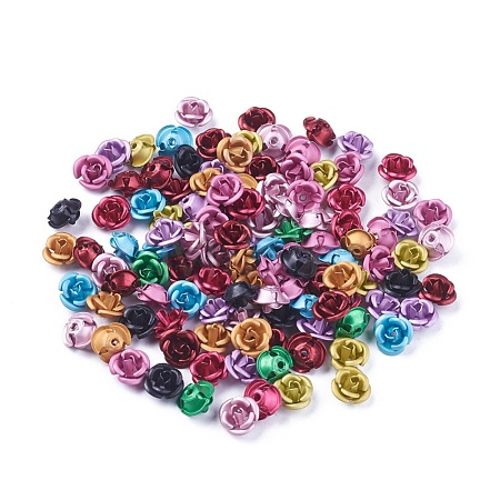 Aluminum Beads FALUM-T001-02B-M-1