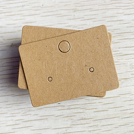 Kraft Paper Earring Display Cards PW-WG73449-04-1