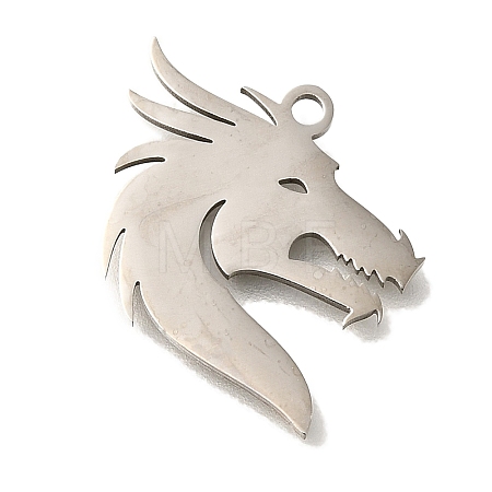 201 Stainless Steel Pendants STAS-R136-28P-1