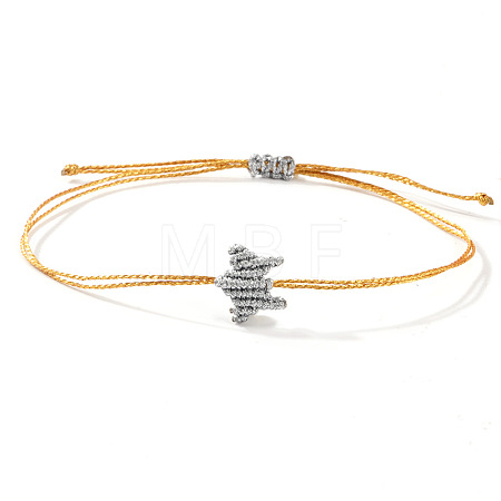 Braided Wax Cord Bracelets for Women ET6081-5-1